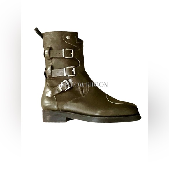 Free People Shoes - 🆕 WE THE FREE | DUSTY BOOT | MUTED OLIVE | SIZE: 9 (EU 39.5)